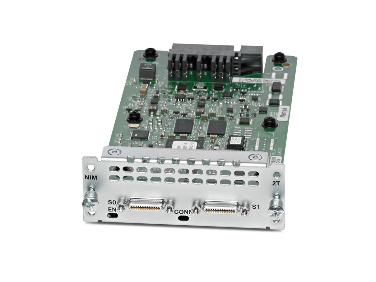 Cisco NIM-2T= module de commutation réseau