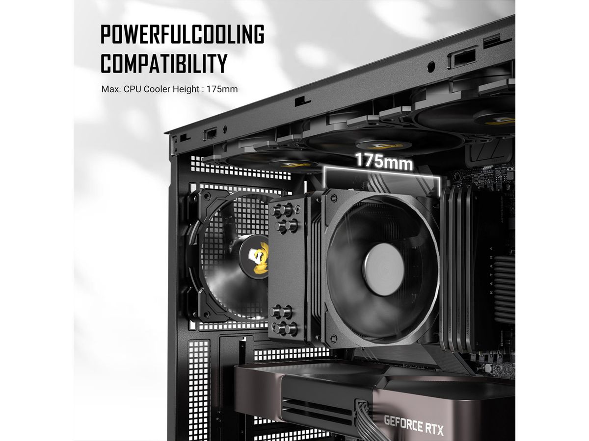 ANTEC Performance P7S Boîtiers PC Mid Tower, ATX, M-ATX et ITX, argent
