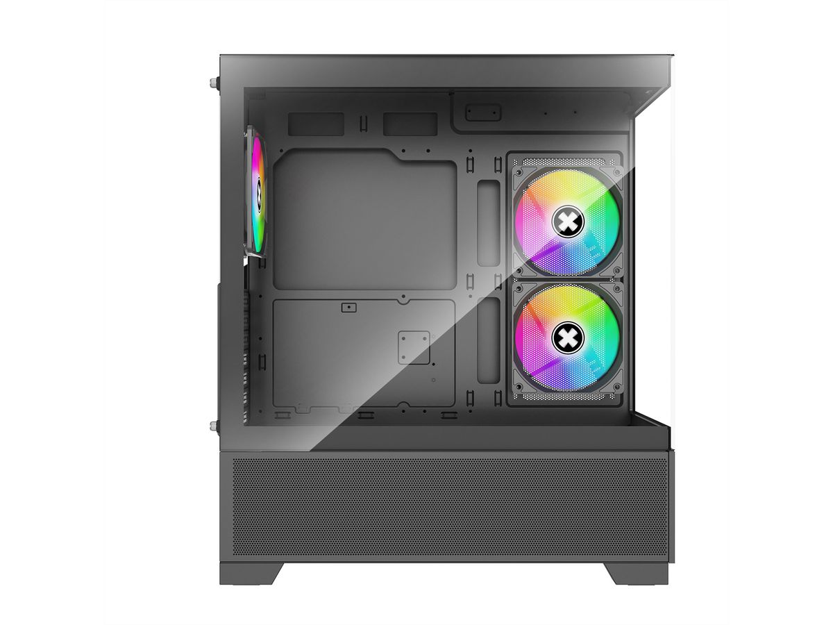 XILENCE Xilent Beam Boîtier PC ATX noir, Boîtier PC Gaming ATX X218.ARGB noir