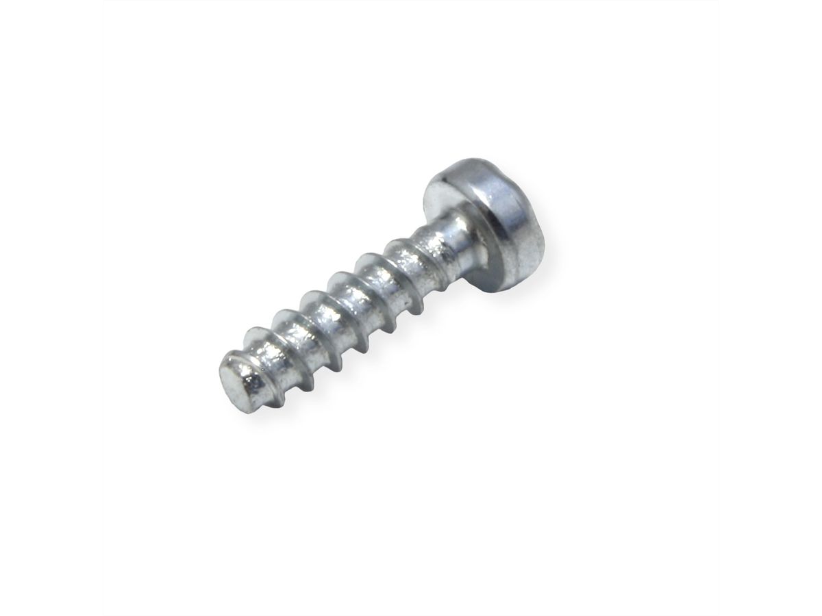 Vis à tête cylindrique de SCHROFF, Torx, Ø 2.5 mm, longueur 9.3 mm, déformation du fil, acier zingué