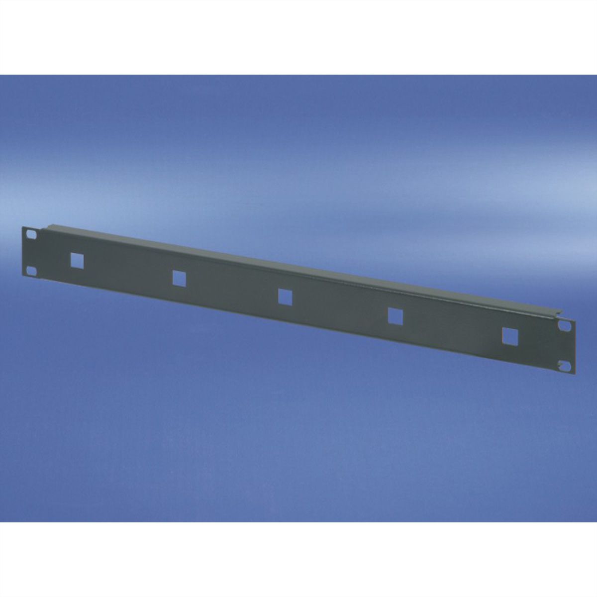 SCHROFF 19" Face avant pour œillets de câbles, 1,5 mm, acier, RAL 7021