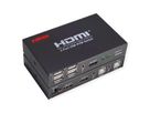 ROLINE Switch KVM, 2 PCs, HDMI 4K, USB