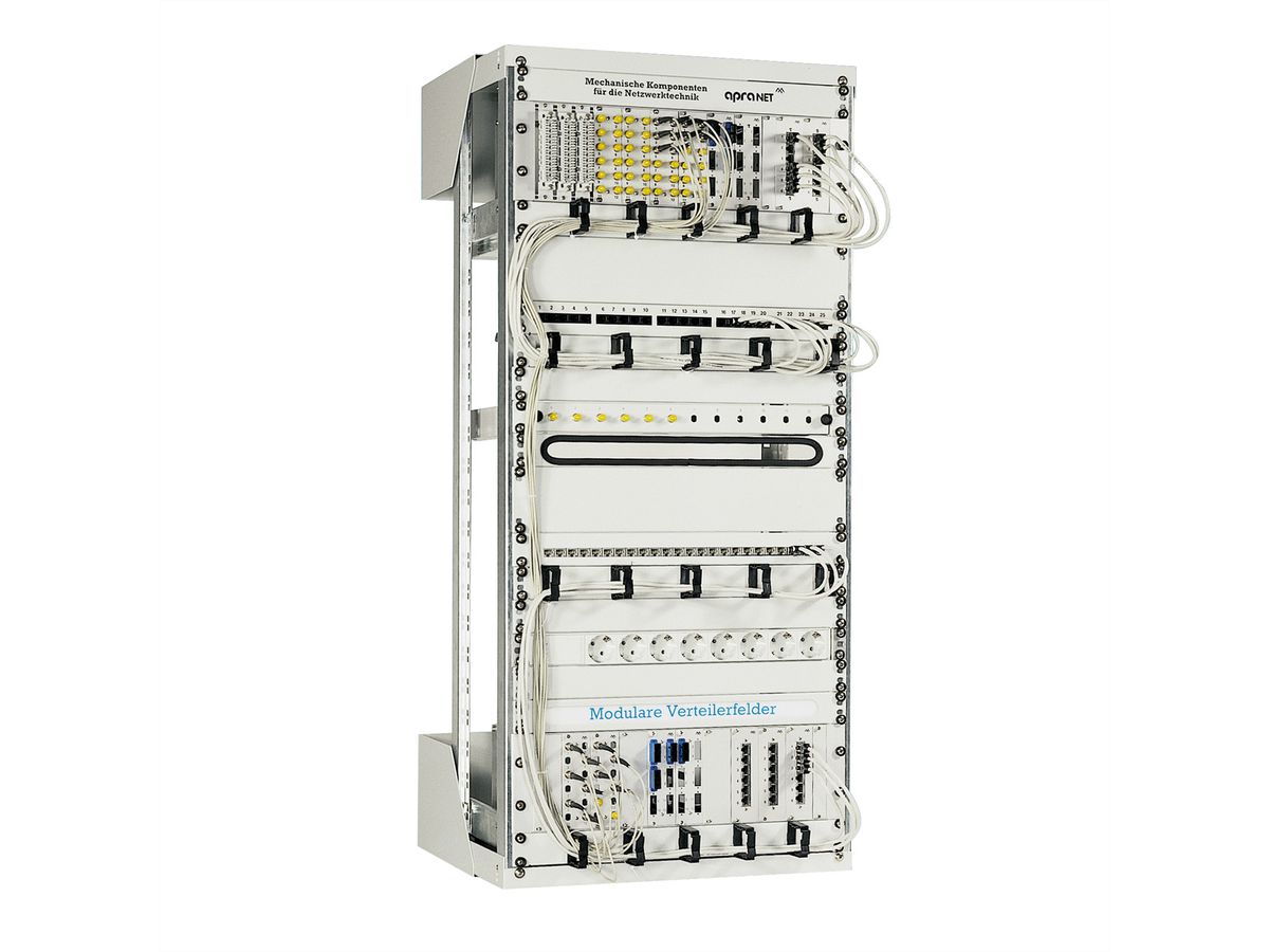 APRANET Rack mural 19", ouvert