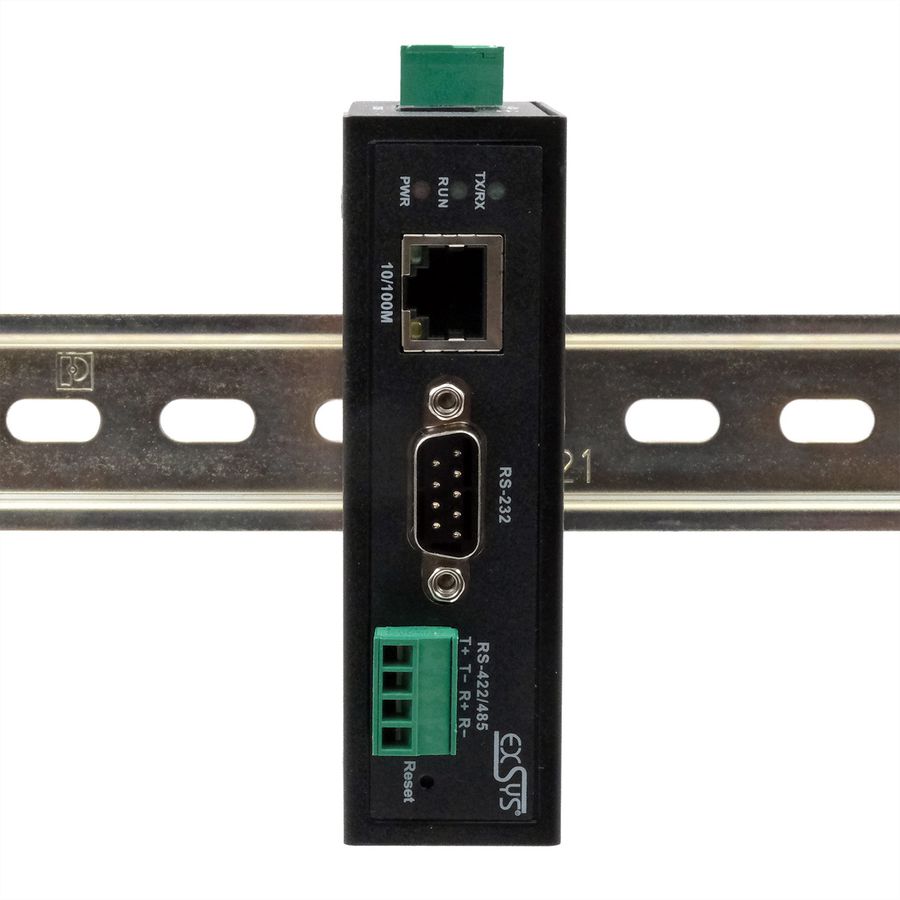 EXSYS EX-61001 Ethernet vers 1x RS-232/422/485