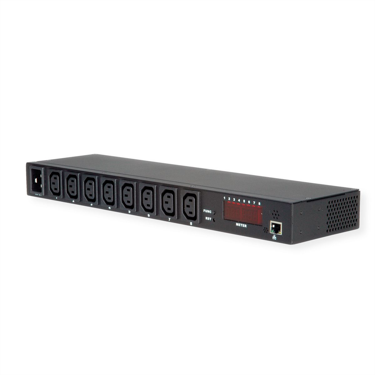 Value Multiprise 19'', commande via IP, 8 prises