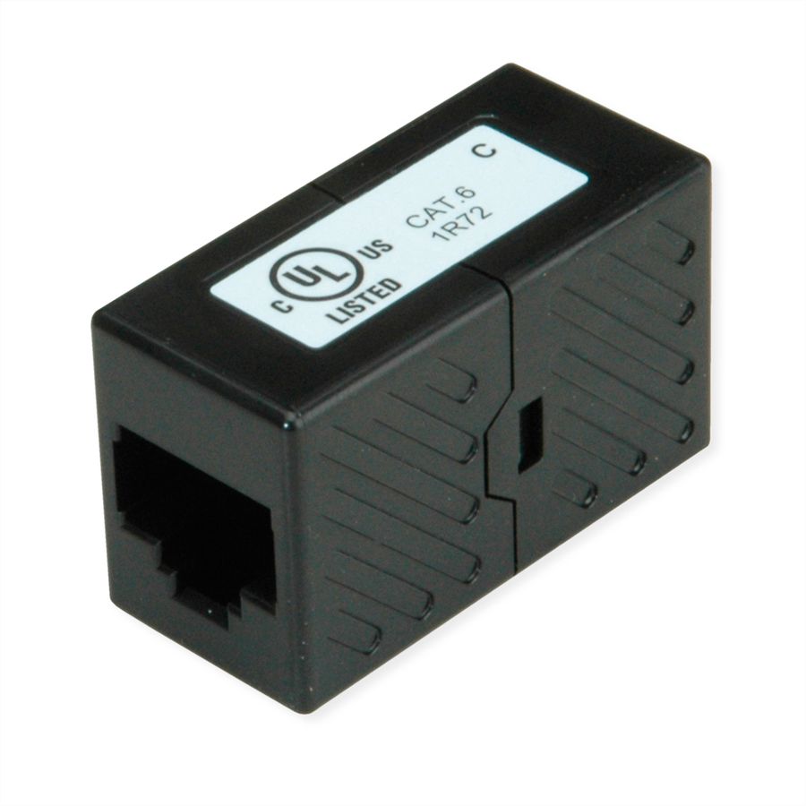ROLINE Coupleur RJ-45 non blindé, Cat.6 (Classe E), Lot de 25