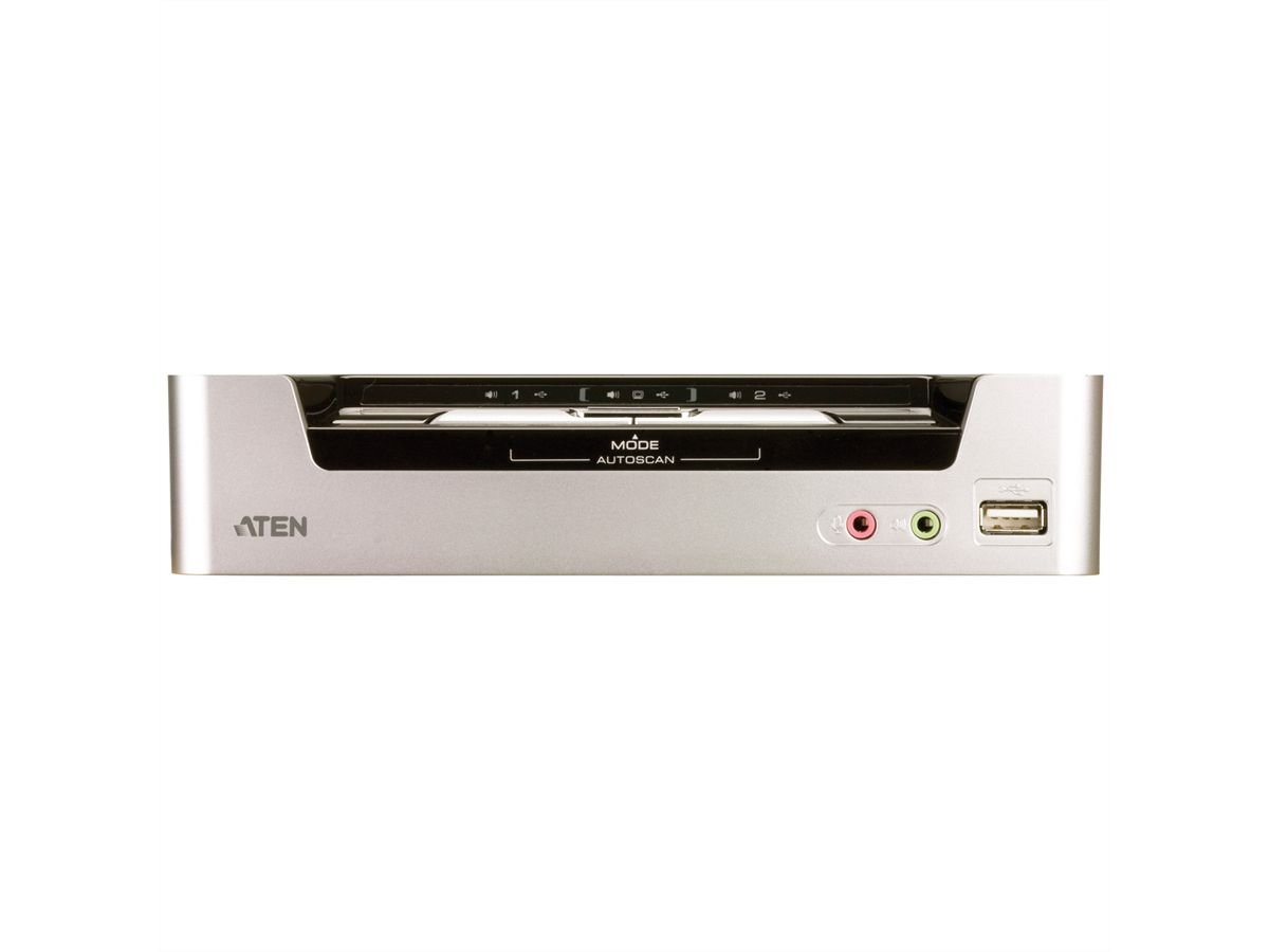 ATEN CS1792 Switch KVM HDMI, USB, Audio, Hub USB, 2 ports