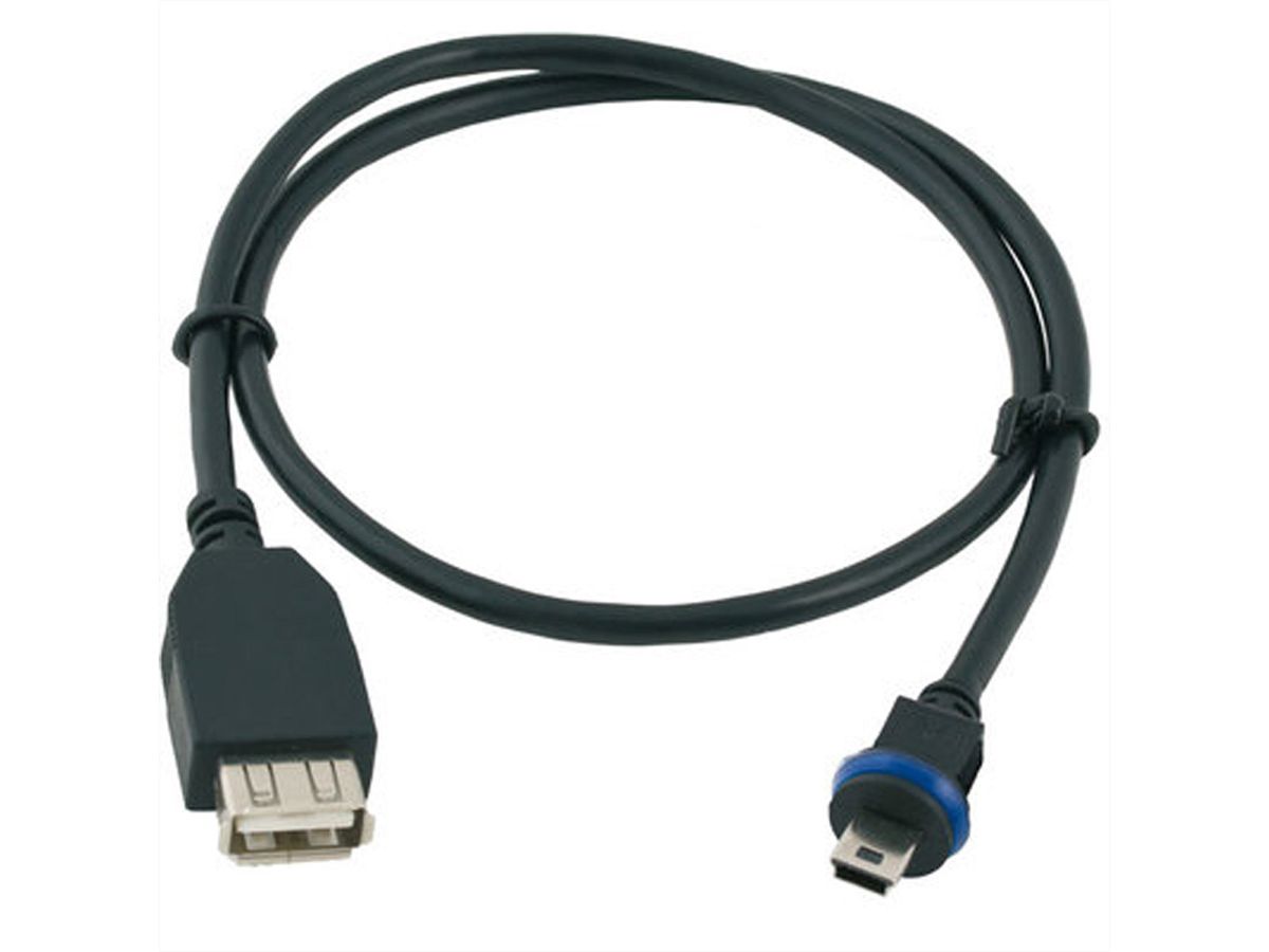 MOBOTIX Câble USB de 5m pour D1x/S1x/V1x/M73 (MX-CBL-MU-STR-AB-5)