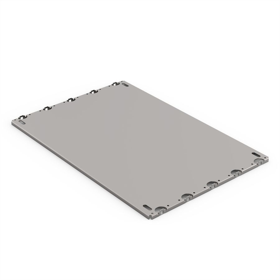 Plaque de montage SCHROFF pour coffret et bac à cartes, 84 HP, 340 mm de longueur de carte