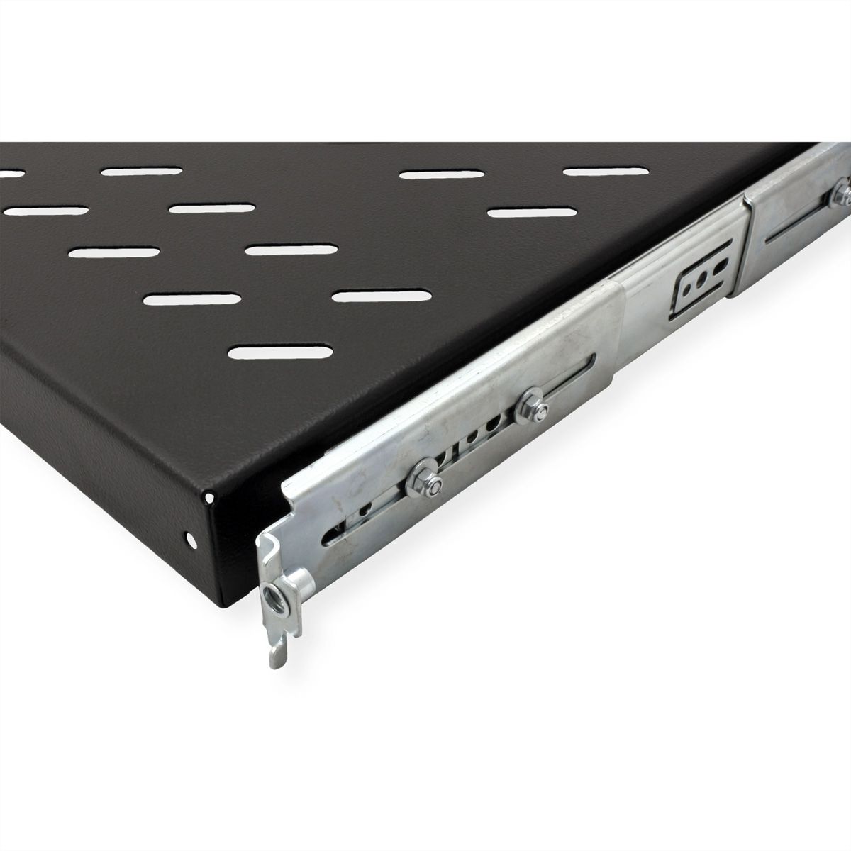 ROLINE 19" Etagère 1U, extractible 350P 25 kg noir
