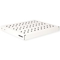 ROLINE 19" Etagère 1U, 350P 50 kg gris