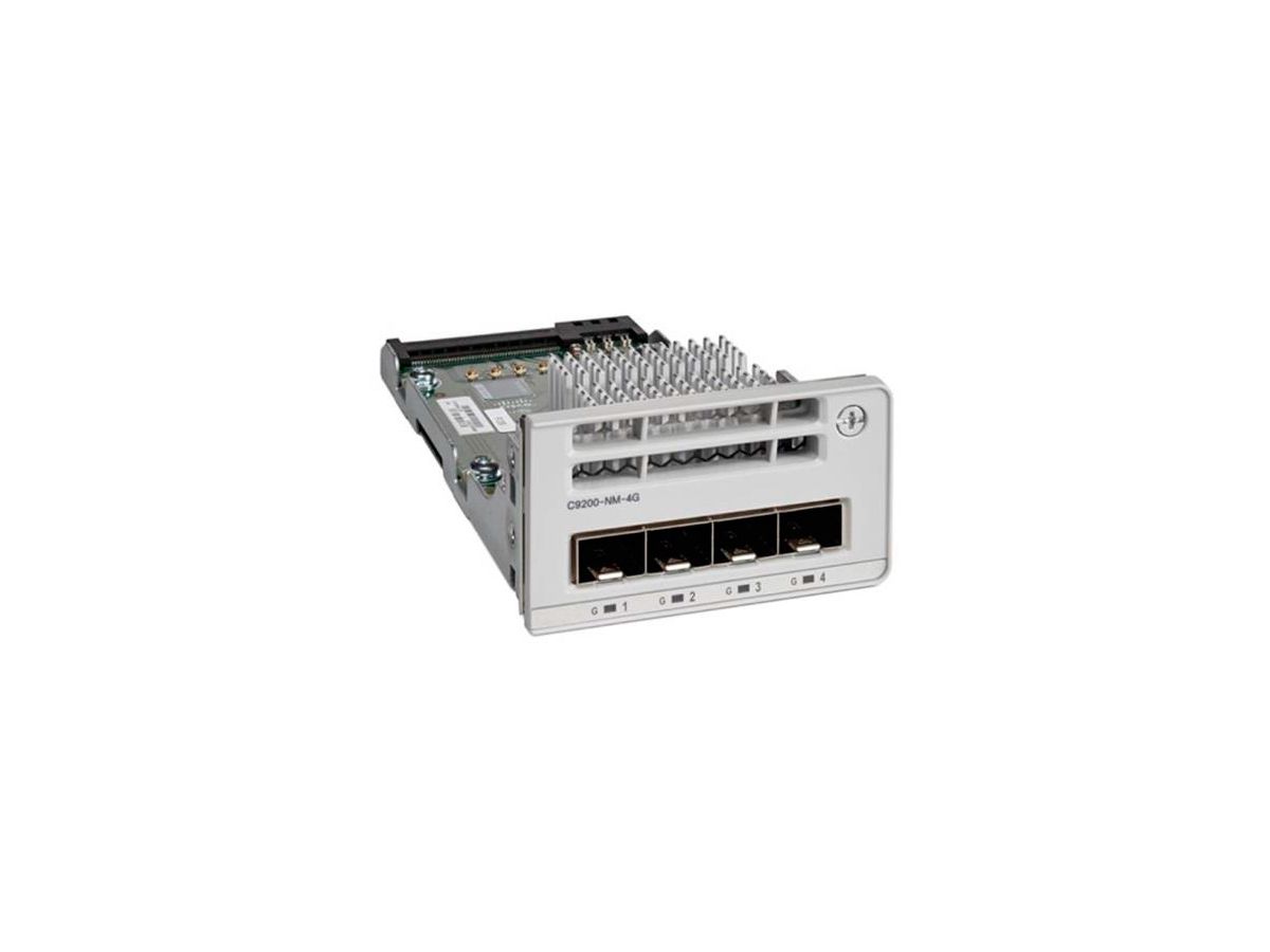 Cisco C9200-NM-4G= module de commutation réseau Gigabit Ethernet