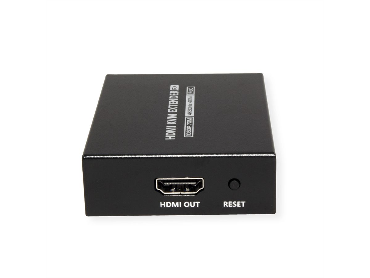 VALUE Prolongateur KVM via Cat.6/6A, HDMI4K30, max. 40m