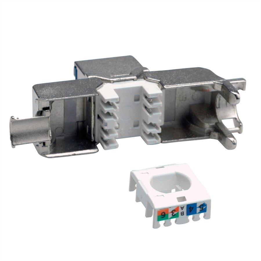VALUE Keystone Cat.6A (Classe EA), RJ-45, blindé, sans outil