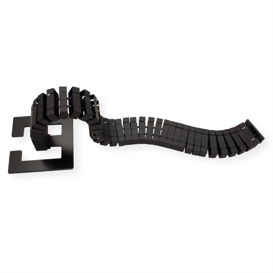 BACHMANN Kit de système de passage de câbles Kabelschlange® FLEX II noir