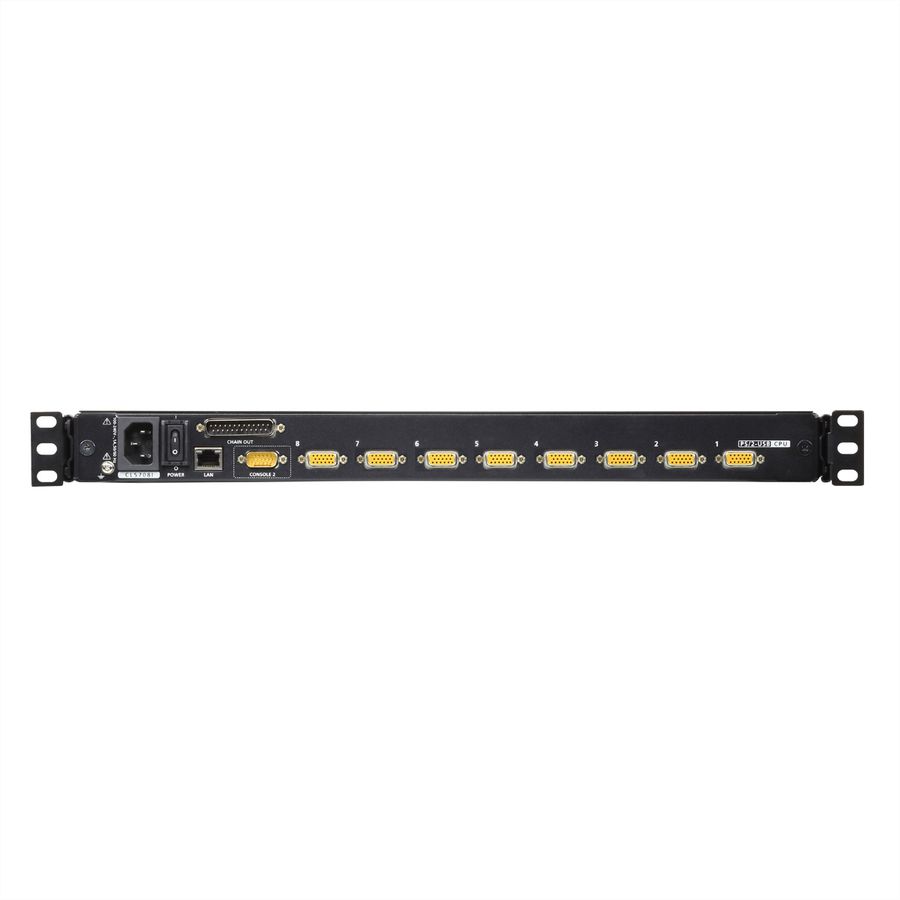 ATEN CL5708iN Switch KVM Over IP, USB-PS/2,VGA, 8 ports, 19", FR-Layout