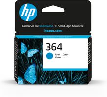 HP 364 Cyan Ink Cartridge Original 1 pièce(s)