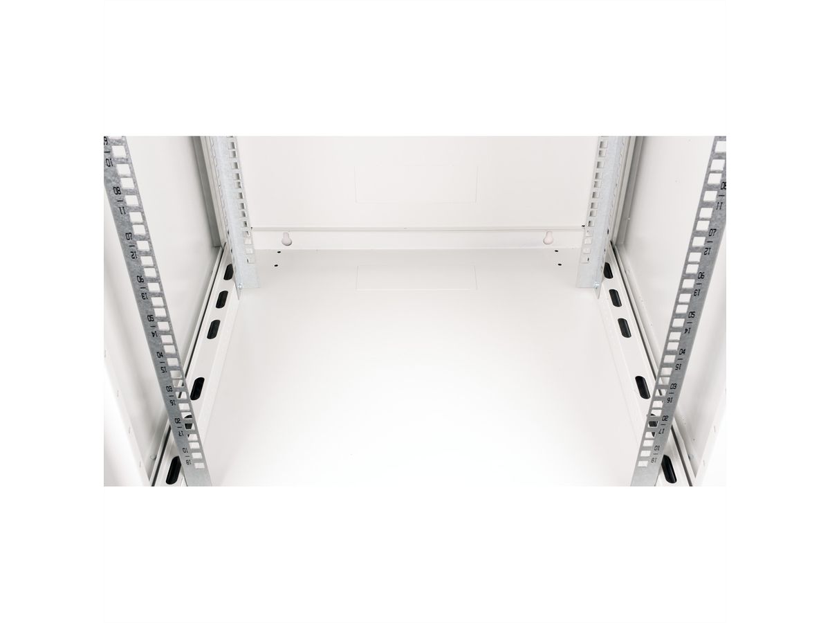 ROLINE 19" Boîtier mural Basic Plus 18U, 600x600 LxP gris