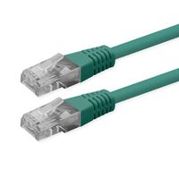 ROLINE Cordon Cat.6 (Classe E), UTP, PoE, vert, 5 m
