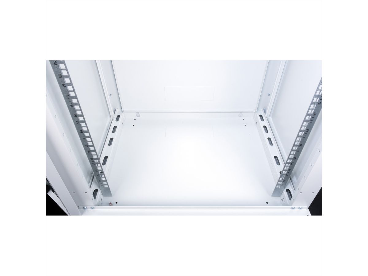 ROLINE 19" Boîtier mural Basic Plus 18U, 600x450 LxP gris