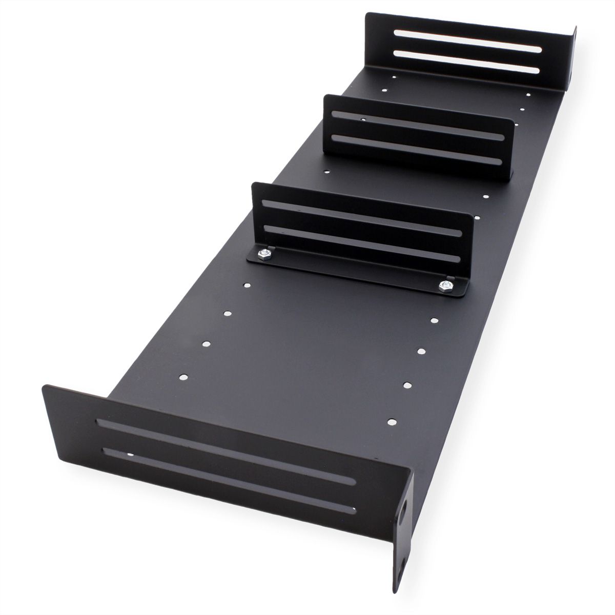 VALUE Etagère 19" avec 2 séparations amovibles, noir