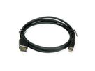 BACHMANN Mini DisplayPort vers HDMI 1,5m S.1 Mini DP S.2 HDMI, Mesure p.Ph.3mH05VV-F 5G2,5 CEE3x16A Lan