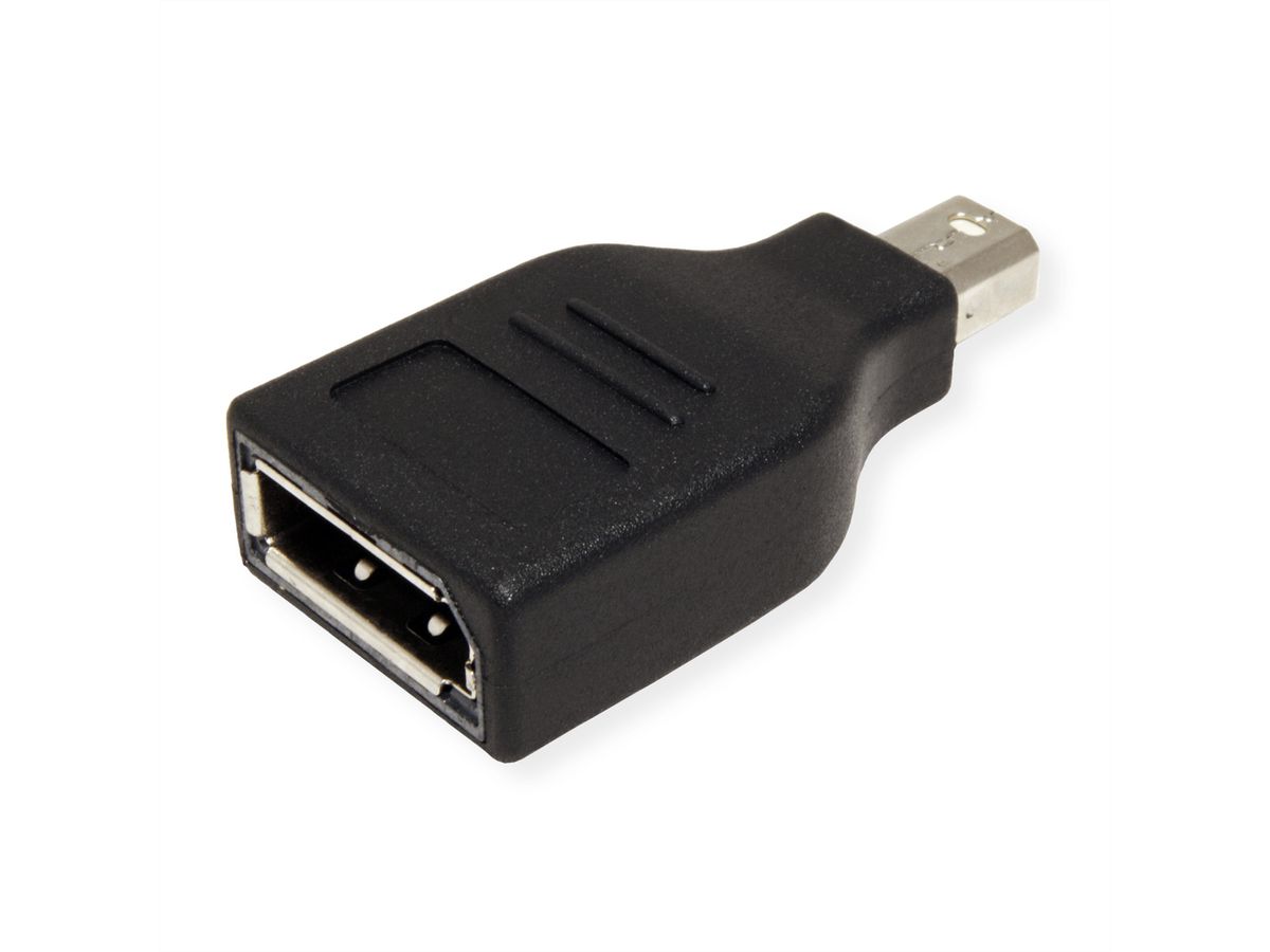 VALUE Adaptateur DisplayPort, Mini DP M - DP F