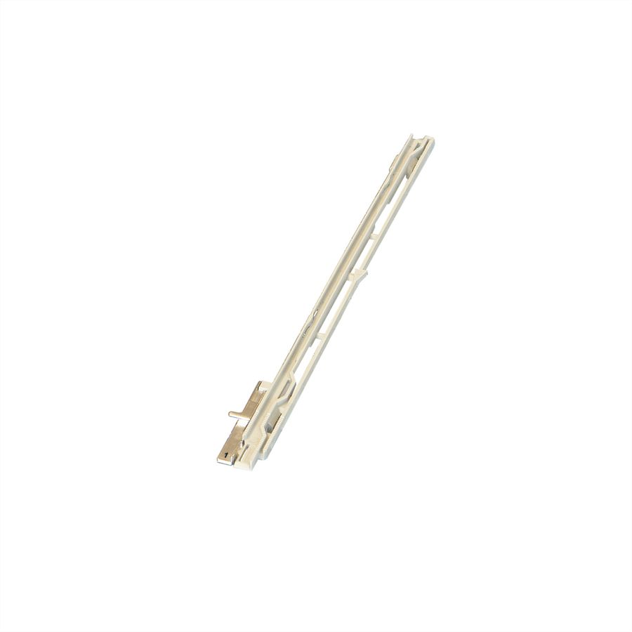 SCHROFF MTCA Rail de guidage, gris, inférieur, pour modules MCH, languette 1, 10 pièces