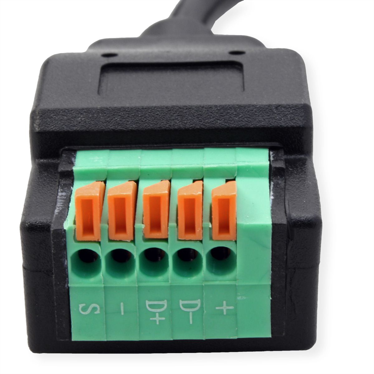 ROLINE Câble adaptateur USB-C vers adaptateur de bornier à 5 broches, 15 cm