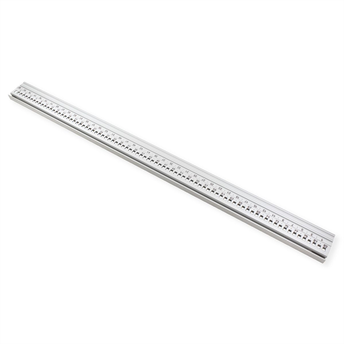 SCHROFF Devant de rail horizontal, Type H-KD, Lourd, Lèvre courte, 84 CV