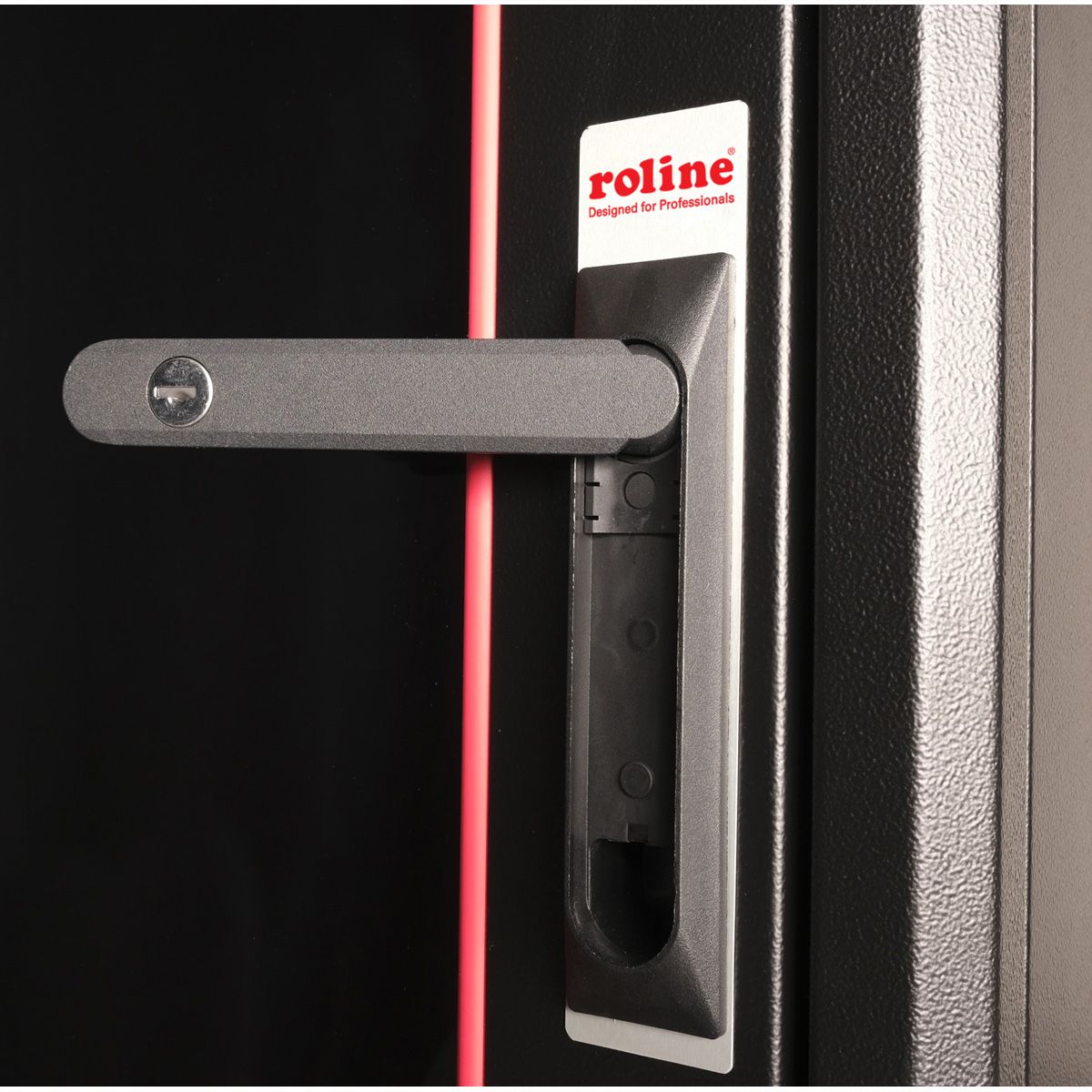 ROLINE 19" Baie réseau Basic 32U, 600x600 LxP Porte verre noir