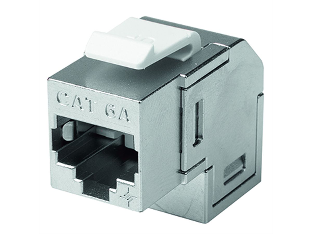 TELEGÄRTNER Coupleur AMJ 90° Cat.6A, RJ45 (f-f)