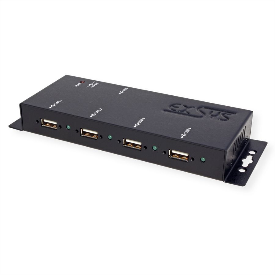 EXSYS EX-1166HMV Hub métal externe USB 2.0 vissable