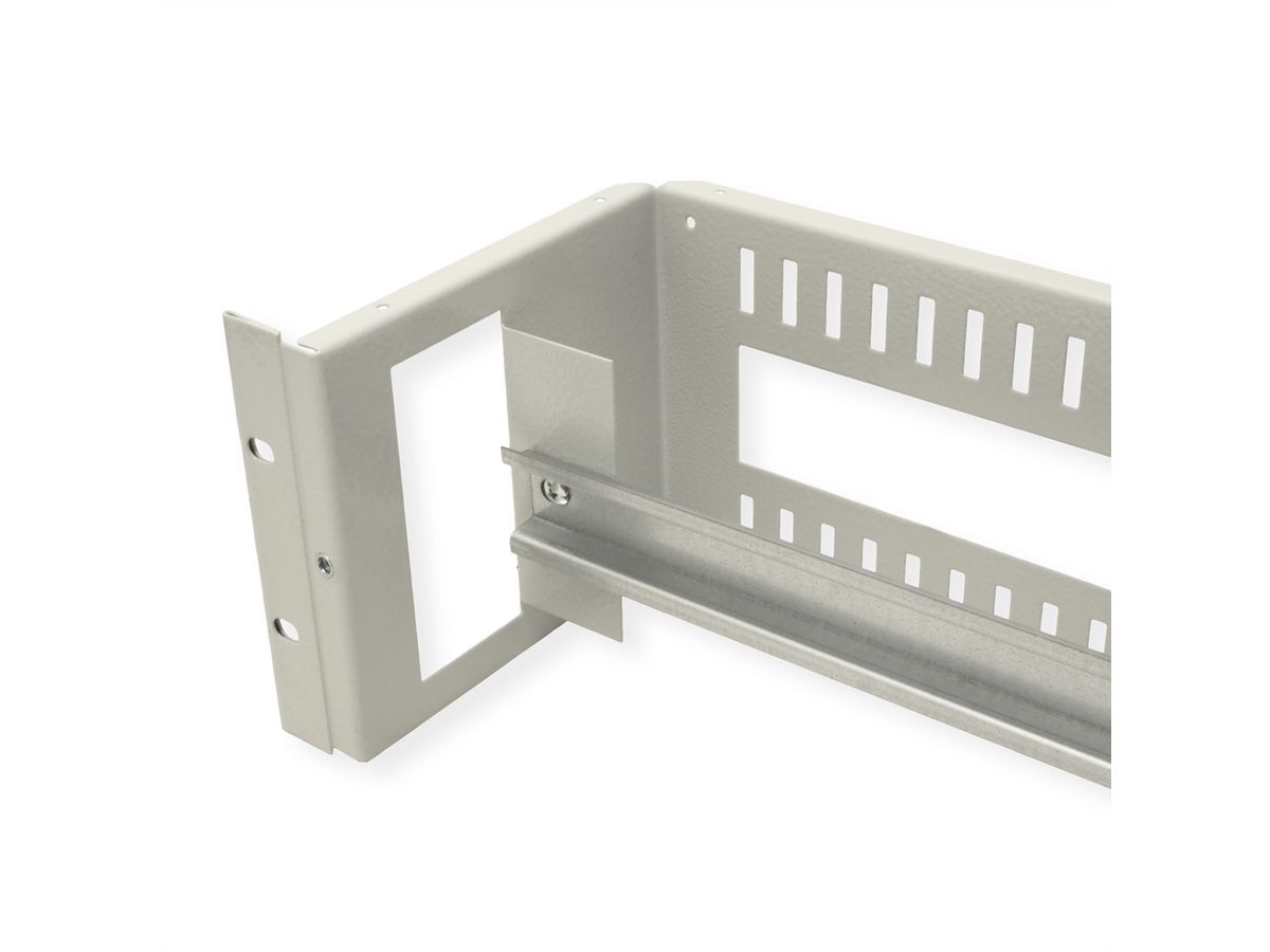 ROLINE 19" Support rail DIN 3U, 133x482x123 HxLxP