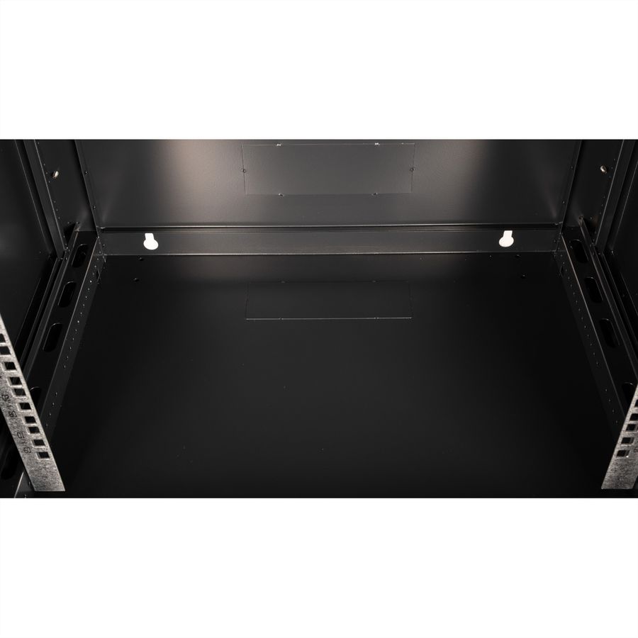 VALUE Boîtier mural 19 pouces 9U, 600 x 450 mm, noir, kit à assembler