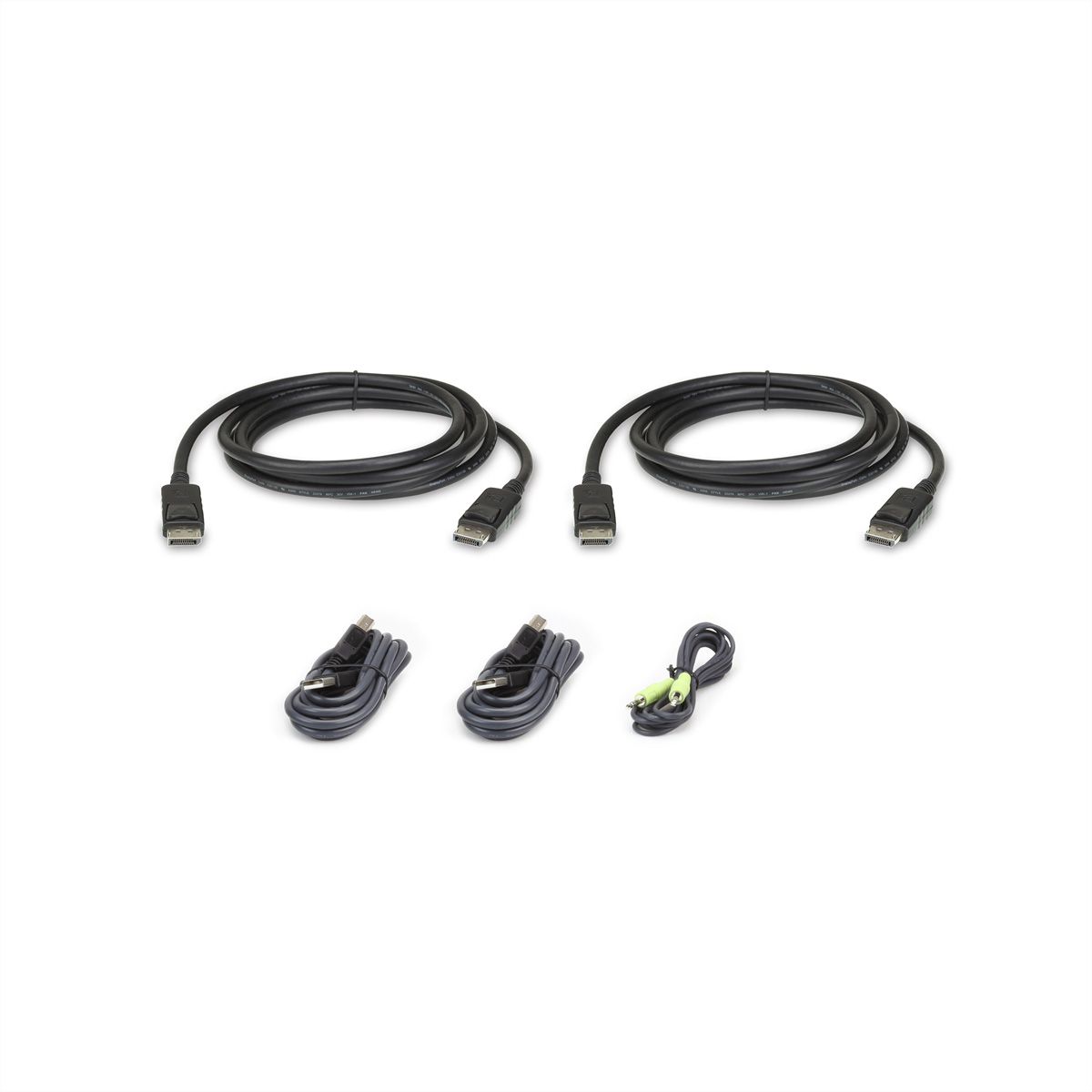 ATEN 2L-7D02UDPX5 Kit de câbles KVM sécurisé deux affichages DisplayPort USB