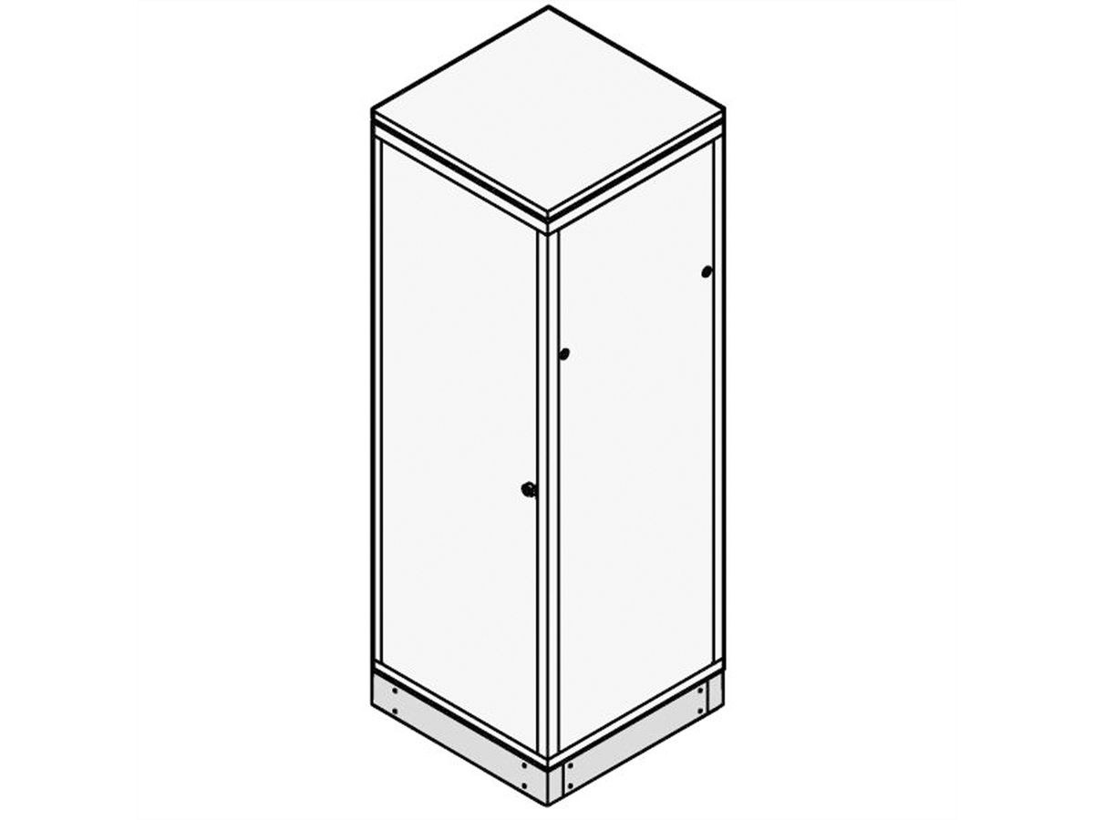 SCHROFF Eurorack Base/Plinth, Plain, 100H 800W 800D