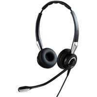 Jabra Biz 2400 II QD Duo NC Binaural Bandeau Noir, Argent Casque audio