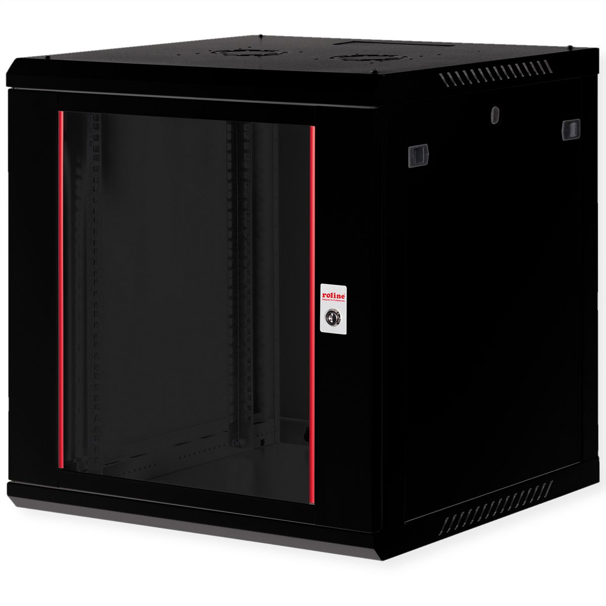 ROLINE 19" Boîtier mural Basic Plus 12U, 600x600 LxP noir