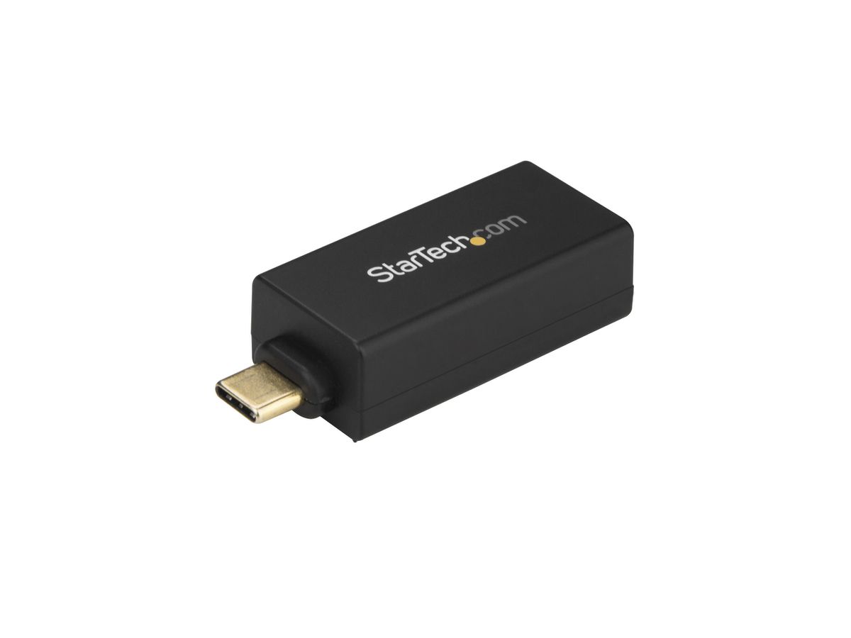 StarTech.com Adaptateur USB C vers Gigabit Ethernet - Adaptateur Réseau 1Gbps NIC USB 3.0/USB 3.1 Type C - 1GbE USB-C vers RJ45/Port LAN TB3 Compatible Windows MacBook Pro Chromebook