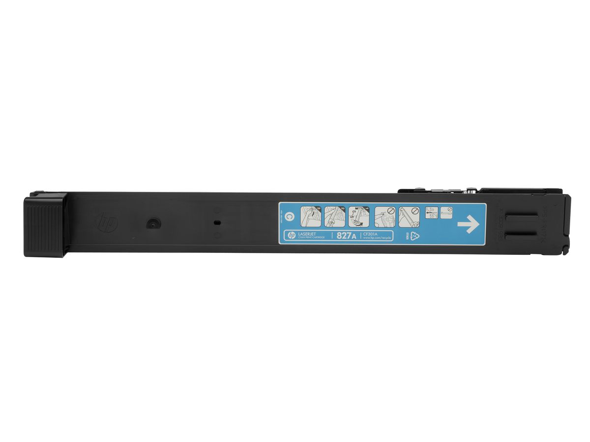 HP 827A toner LaserJet cyan authentique