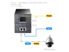 CUDY POE400 Injecteur 90W PoE+/PoE, Gigabit