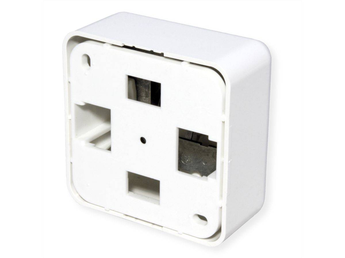 TELEGÄRTNER Module pour boîtier blanc, 2 prises