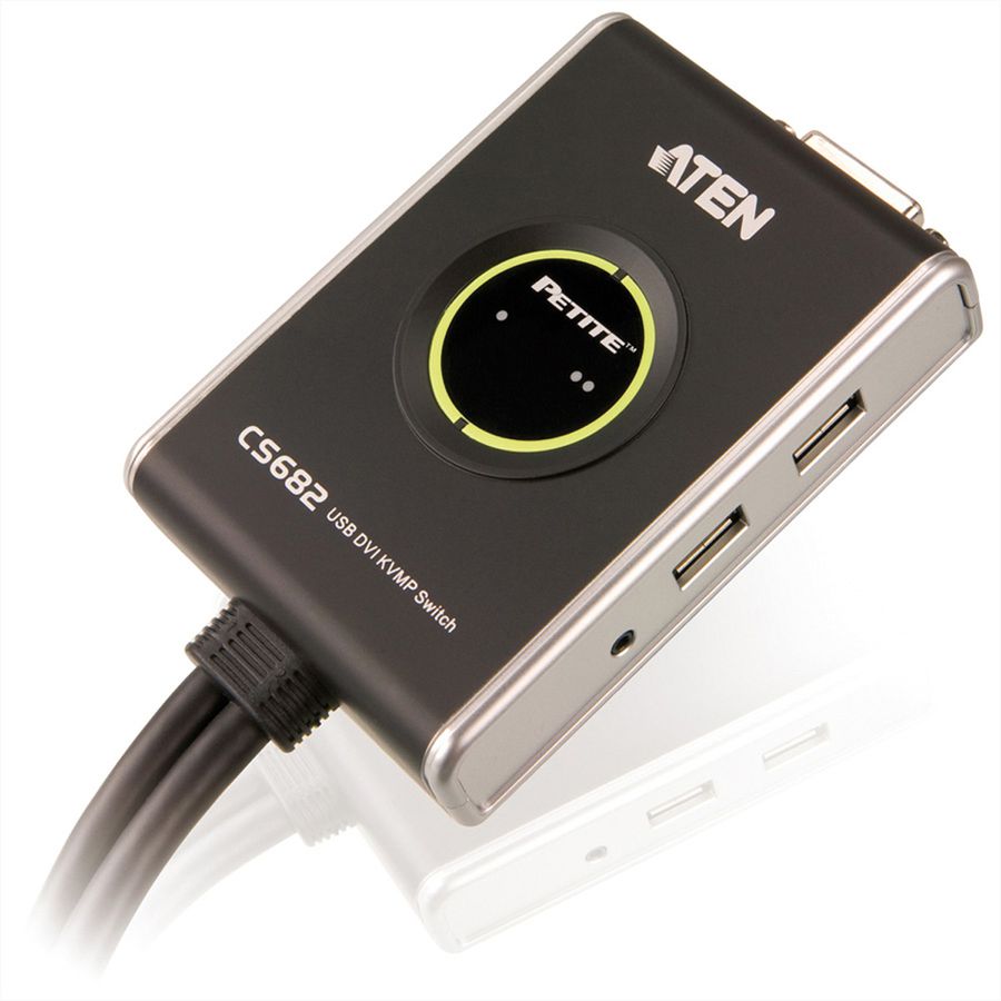 ATEN CS682 Switch KVM DVI, USB, 2 ports