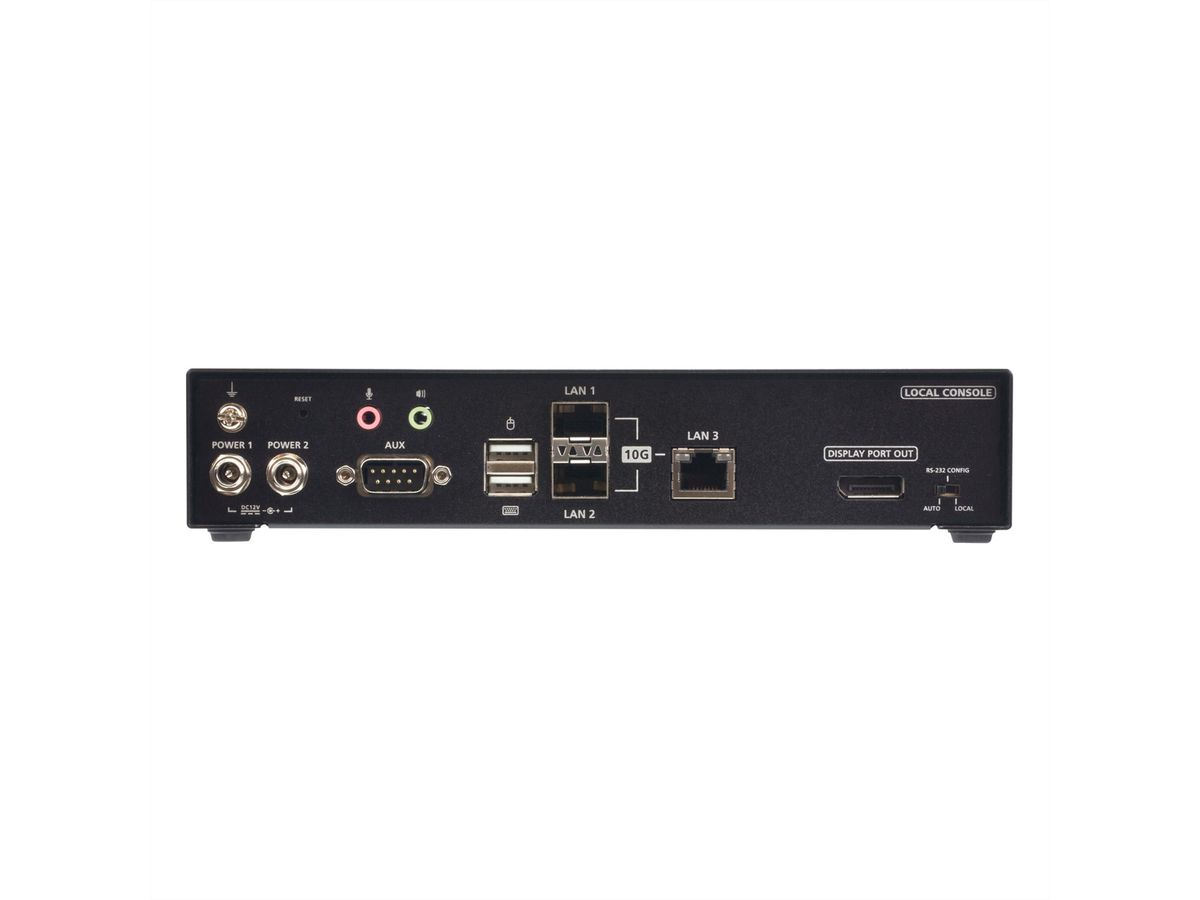 ATEN KX9970T Récepteur KVM un affichage DisplayPort 4K sur IP