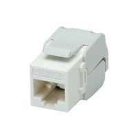 ROLINE Keystone Cat.6 (Classe E) , non blindé, sans outil, blanc