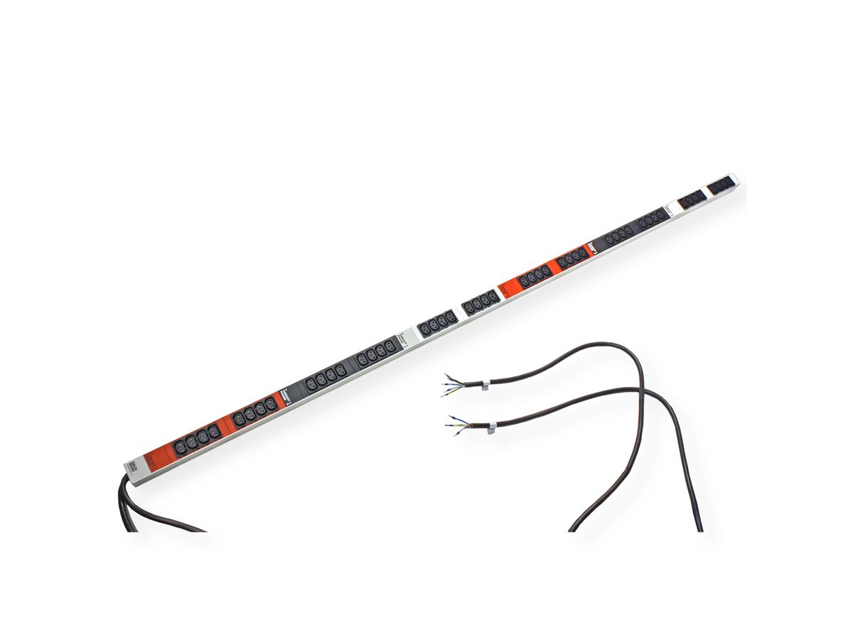 BACHMANN IT PDU ALU 0U 48x C13 2x3x32A ouvert