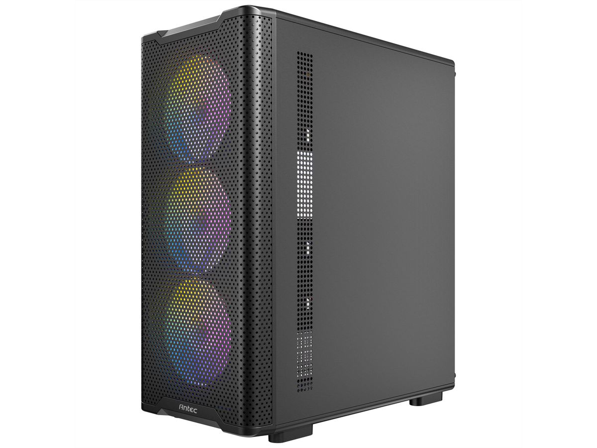 ANTEC VX-310 ARGB Boîtier PC ATX, Micro-ATX , ITX Mid Tower Gaming, noir
