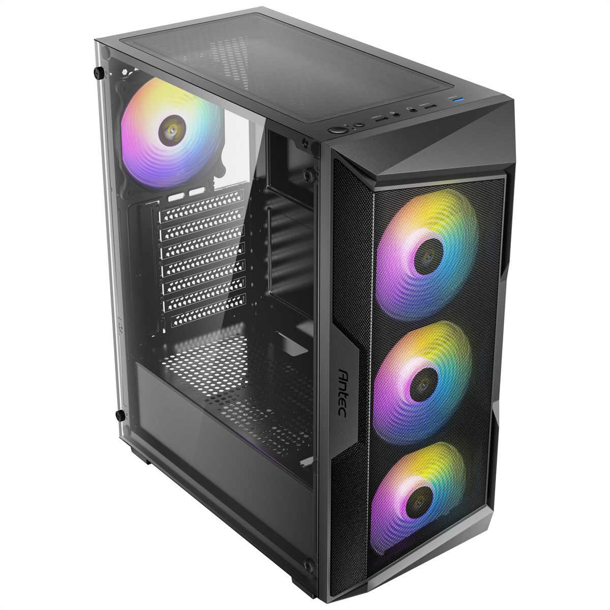 ANTEC AX61 Elite Boîtier PC Midi Tower Gaming ATX, noir