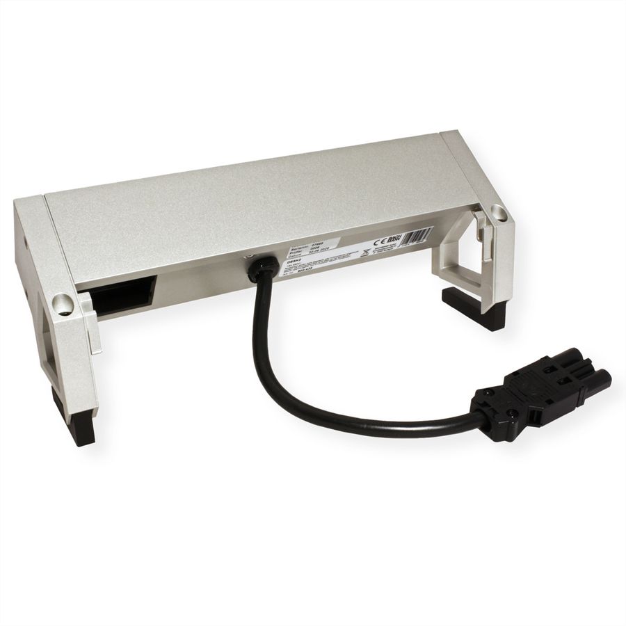BACHMANN DESK2 2xUTE 35° 1xUSB Chargeur 1xCM Courant 0,2m GST18 Inox